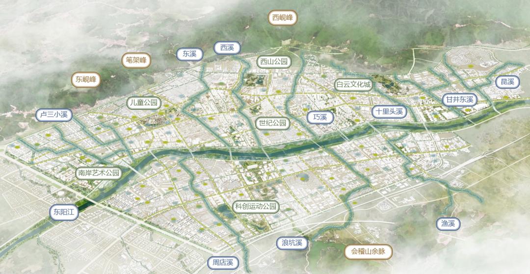 未来东阳什么样东阳市总体城市设计公示公告来了