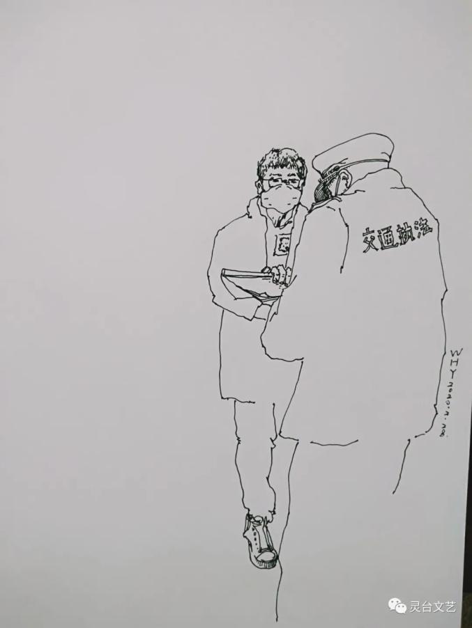 67艺心抗疫共保平安丨抗疫文艺作品五