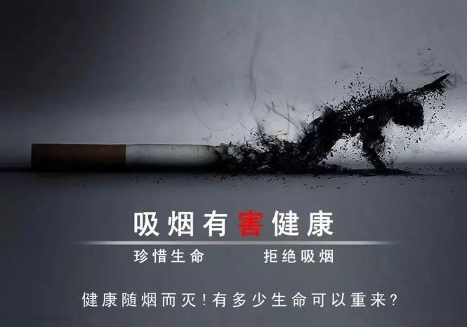 控烟宣传吸烟有害健康控烟你我同行