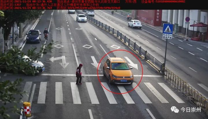 不礼让行人这些车辆被曝光