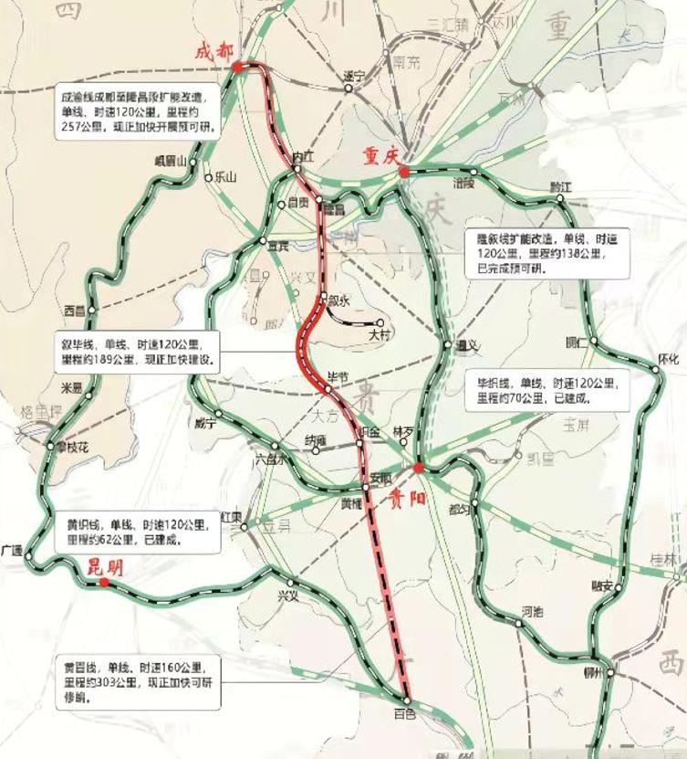 四川云南这条铁路建设有最新进展