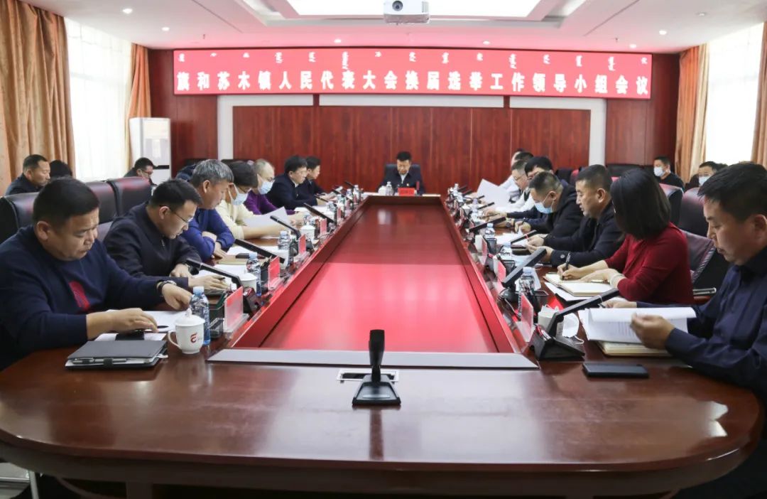旗和苏木镇人民代表大会换届选举工作领导小组会议召开