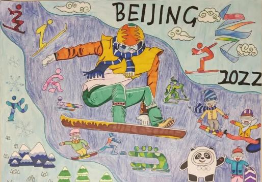 家庭家教家风|北京市少年儿童"童绘冬奥"绘画作品获奖