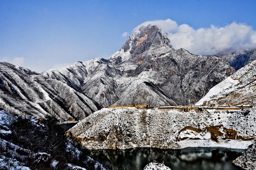 渭源石门雪山