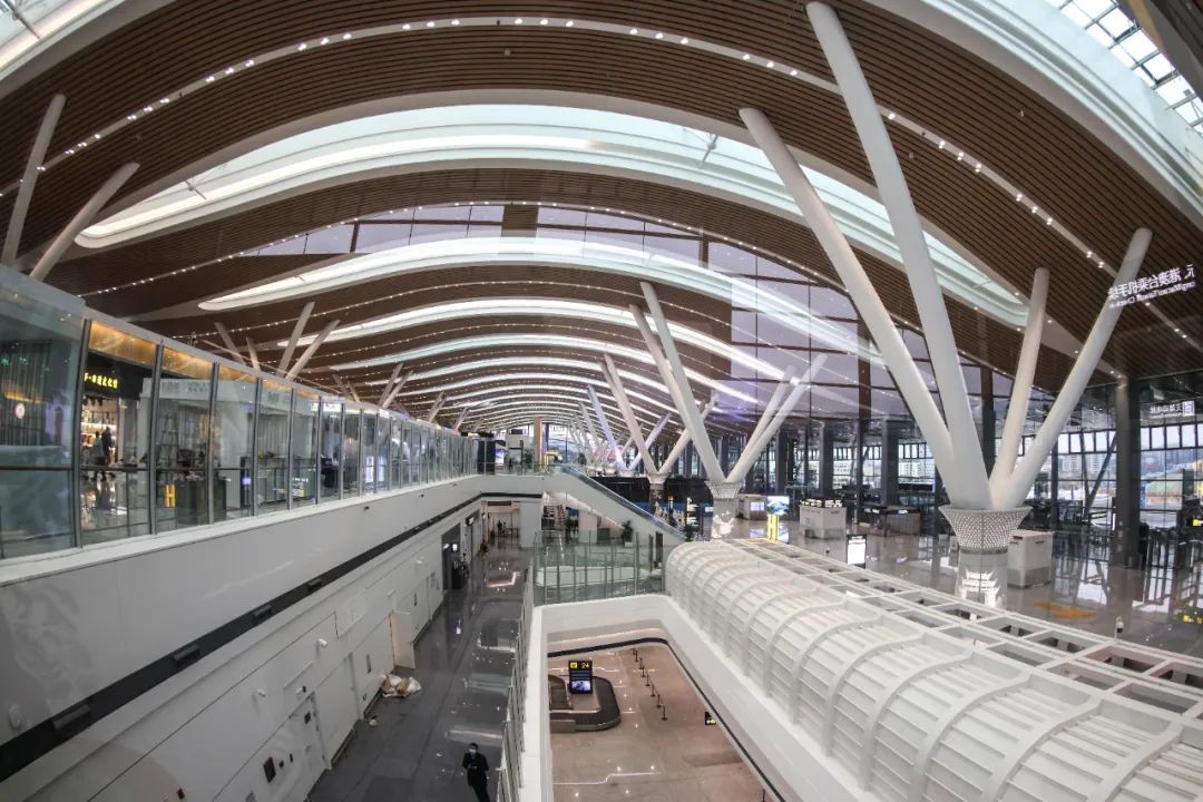 黔山添翼贵阳龙洞堡国际机场t3航站楼正式启用