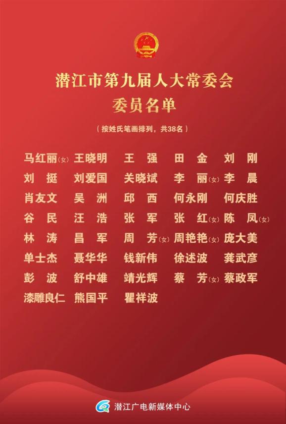 潜江新一届市人大常委会市政府领导班子及一委两院主要领导选举产生