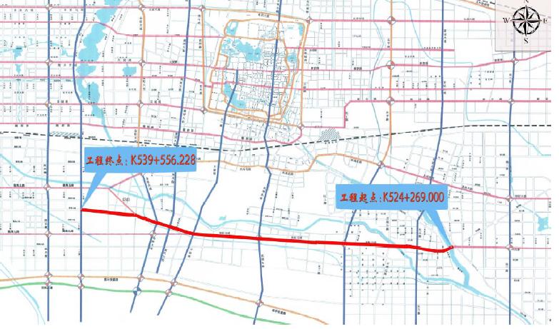 开封市国道310线汪屯转盘至一大街段提升改造工程项目k532269k537300