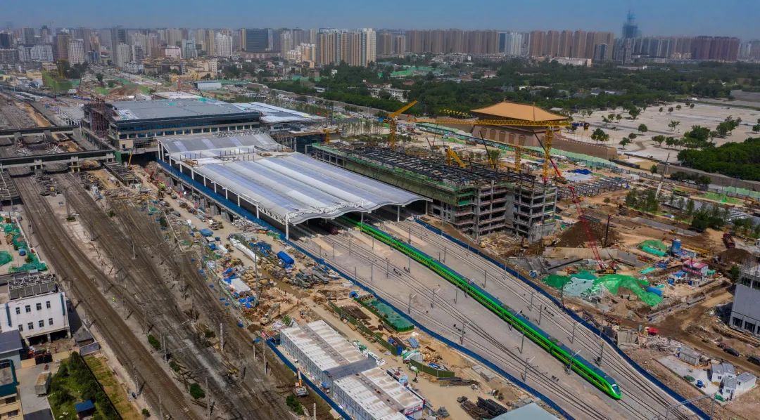 今日西安站改扩建工程开通
