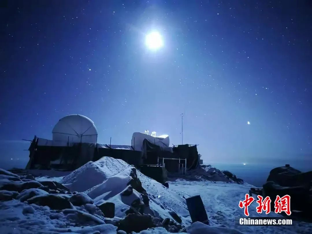 图为暗夜星空.冷湖火星小镇供图