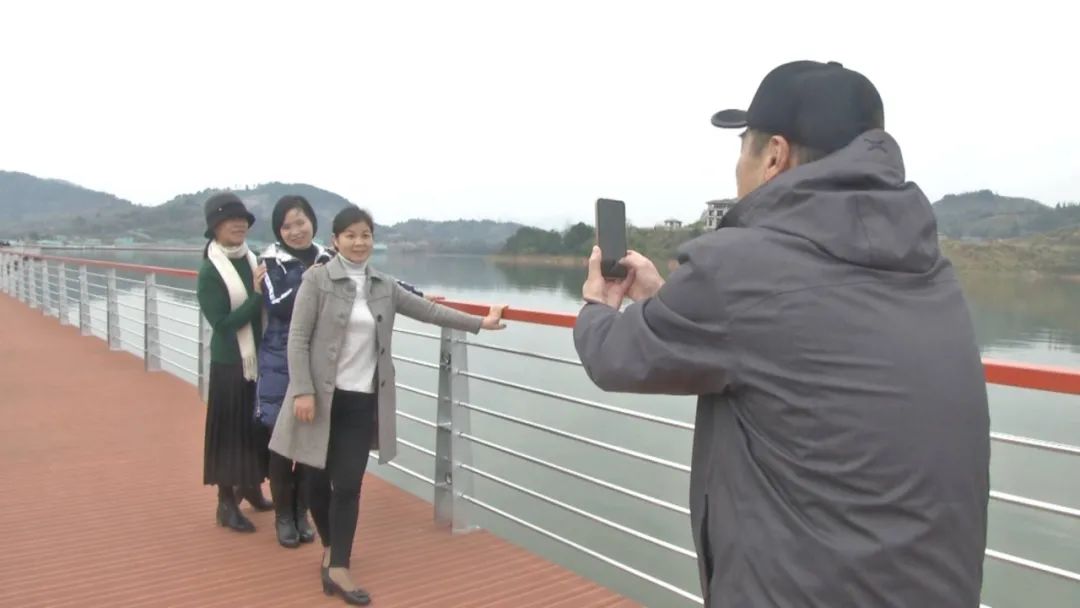 这处美景藏不住啦古田县翠屏湖内湖环湖景观慢道游客纷至沓来