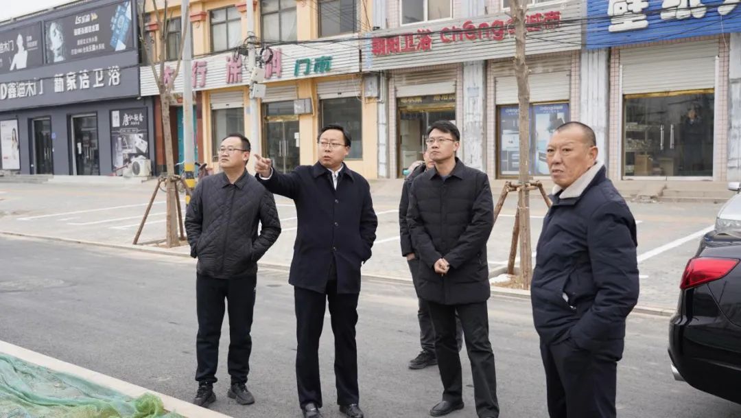 程玉峰调研城区基础设施建设和水美乡村项目建设工作