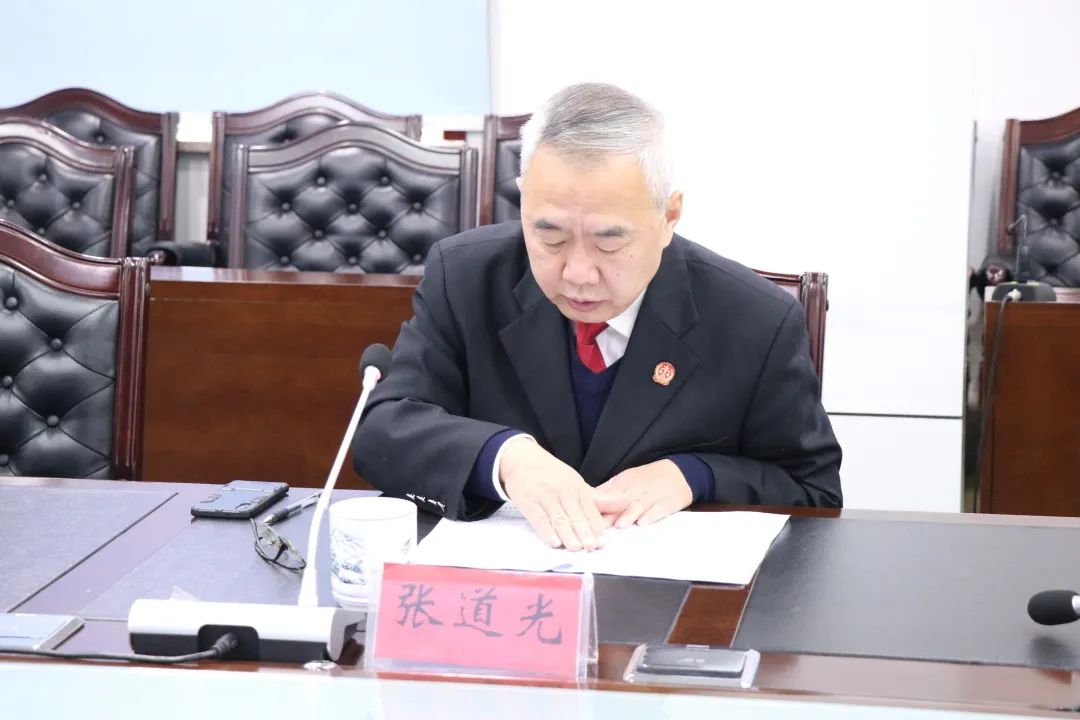 1月7日上午,临淄区委党史学习教育第八巡回指导组贾长顺一行到临淄区