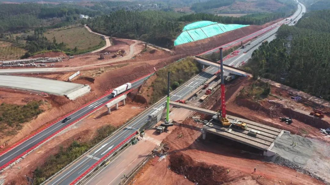 预计3月底前完工粤赣高速将新增一个互通立交