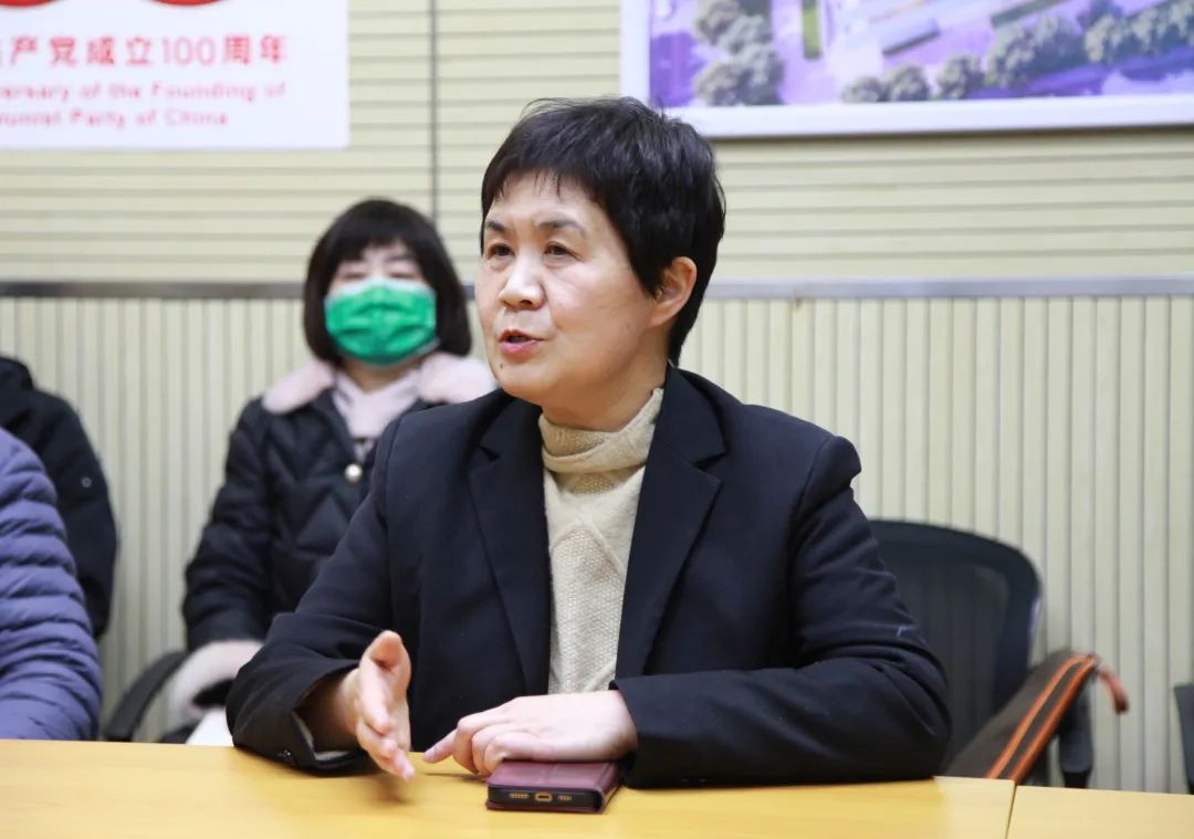 许磊副院长嘱咐大家,集中医学隔离观察是疫情防控工作