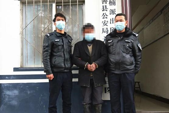 永善马楠义务巡逻队抓获盗窃嫌疑人