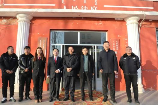 慰问检查乌拉特前旗人民法院开展春节前慰问及安全检查工作