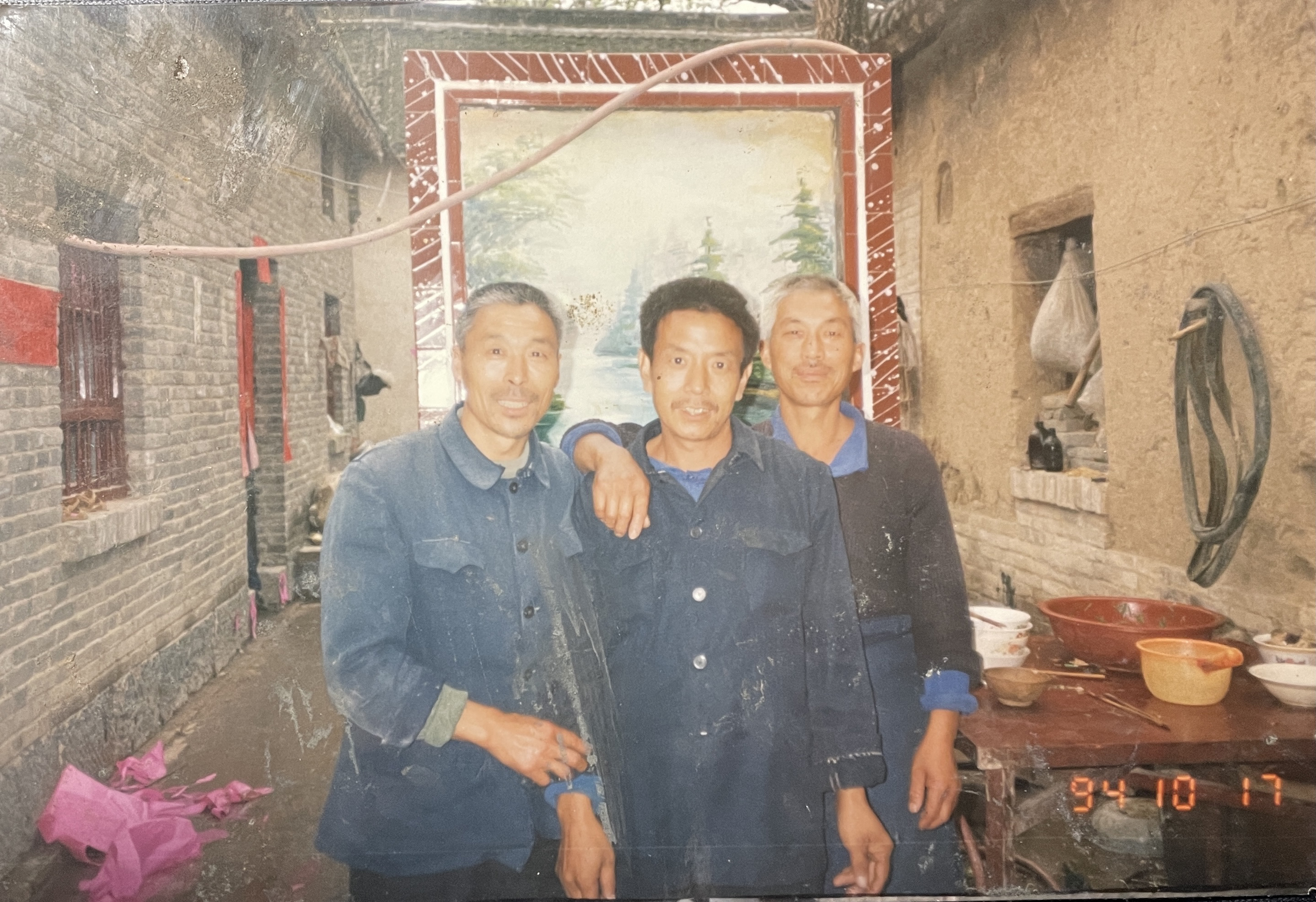 家庭相册冲印亲情我的爷爷在人民公社当厨师