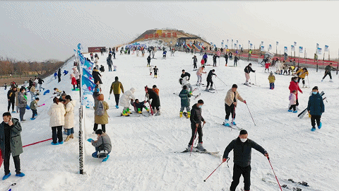 开启疯狂玩雪模式将冬奥与冰雪游完美融合金沙湖滑雪场登上"江苏新