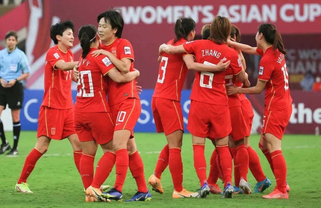 祝贺中国女足夺冠