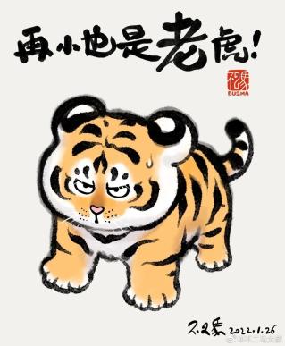 虎年趣谈虎文化反差萌虎作姓氏的时候念猫