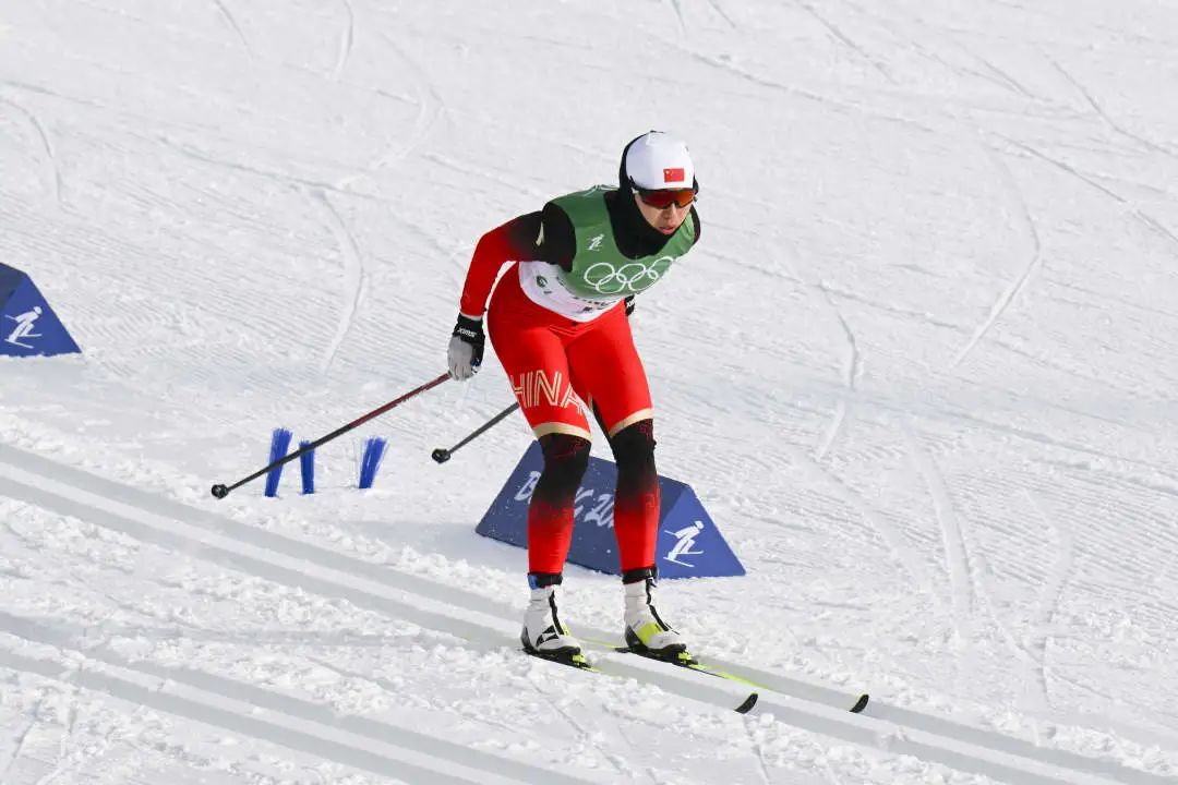 越野滑雪女子45公里接力中国队创历史