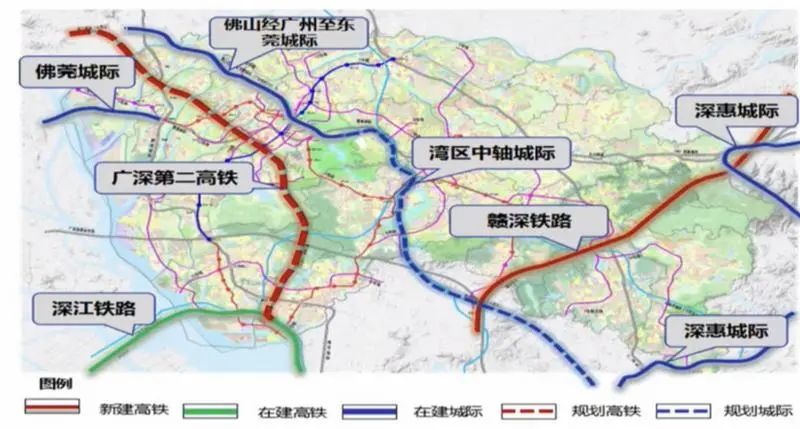 再连接3个城市这条连通佛穗莞的城际铁路有新变化