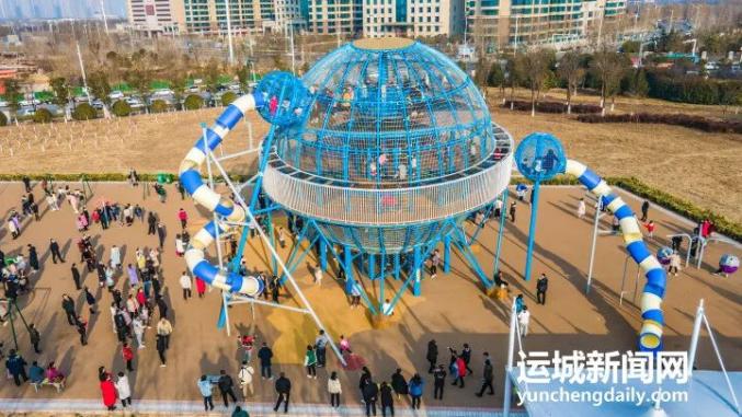 市区禹都公园即将上新水幕电影夜景亮化水上游船
