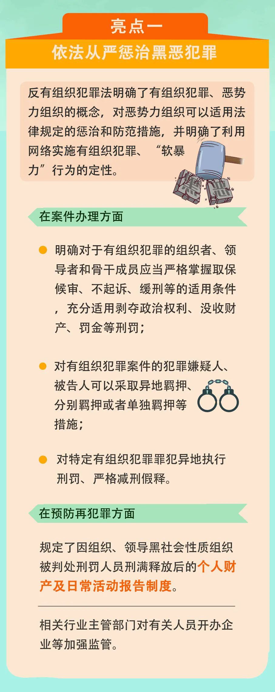 一图读懂丨反有组织犯罪法