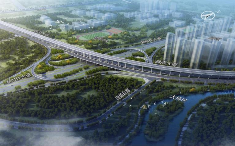 开工赣南大道快速路南康段来了
