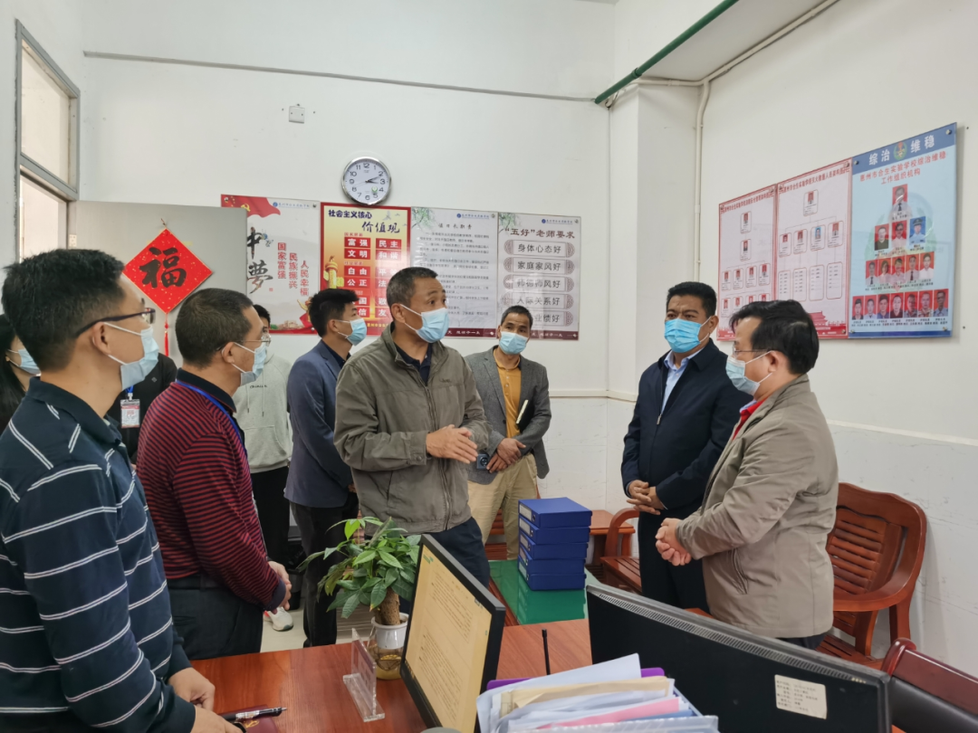 邹运章一行实地督导调研了新力城复工进展情况,在惠