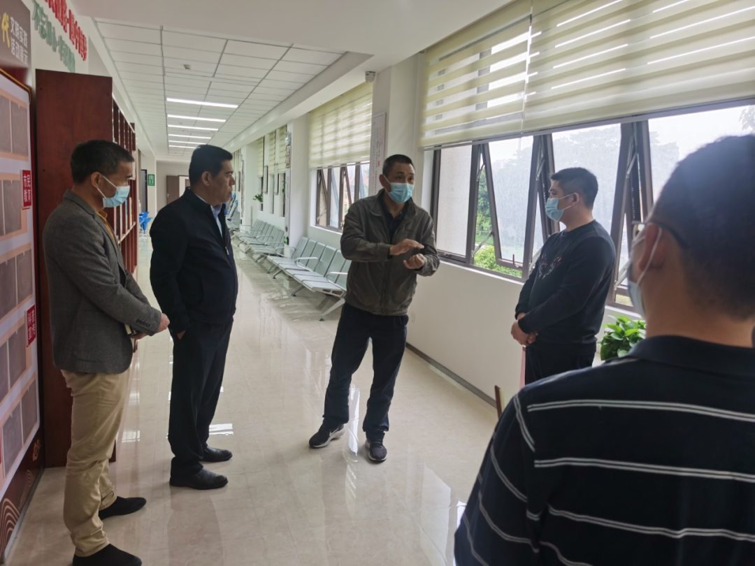 邹运章一行实地督导调研了新力城复工进展情况,在惠