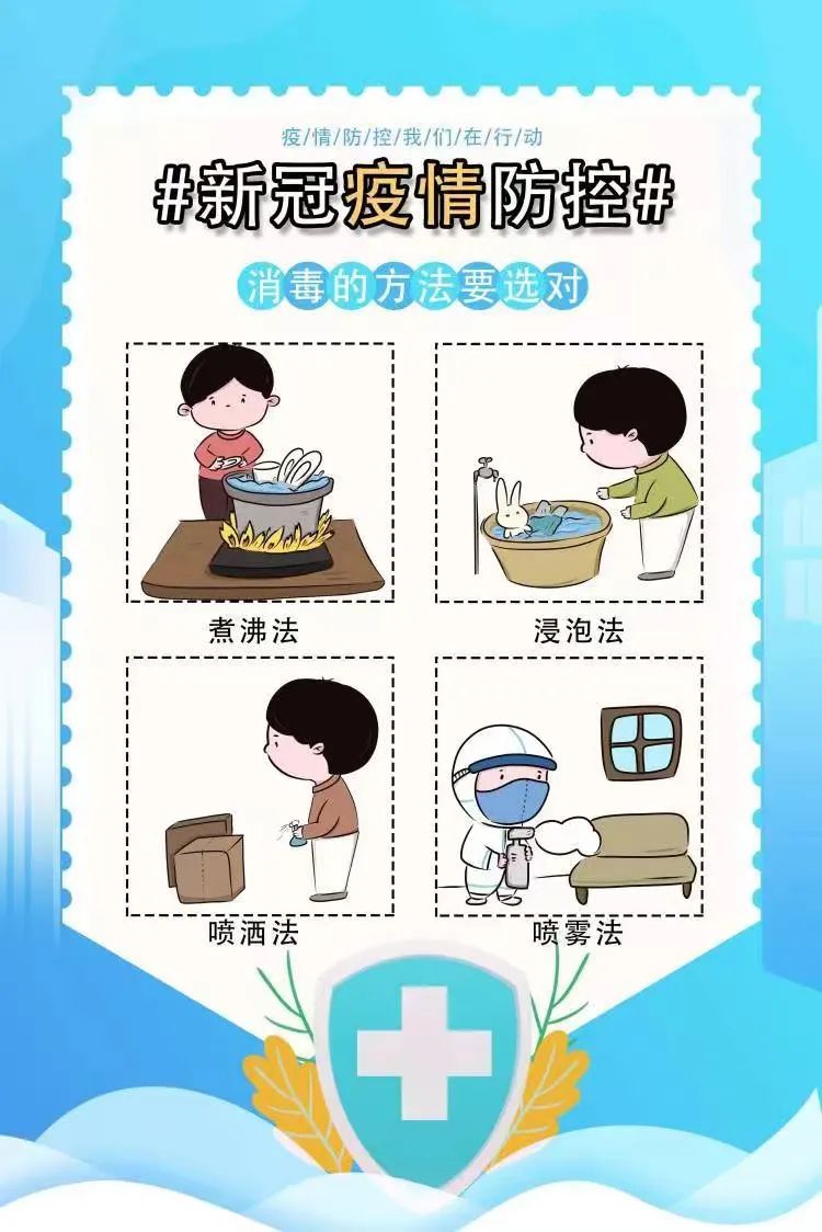 防疫贴士丨疫情当下我们如何做好消杀一起来看看这组海报吧