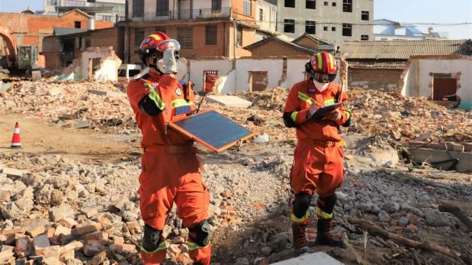 云南省消防救援总队2022年地震救援实战能力测评在红河建水拉开帷幕