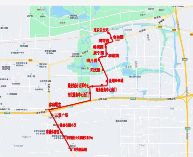 按照雄安新区管委会相关要求,将于5月8日起新开310路公交线路