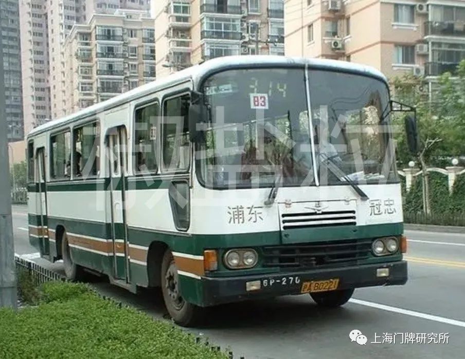 314路(代83路)sk6962p型公共汽车,浦东冠忠公司涂装(朱达艺 摄)沪佘昆