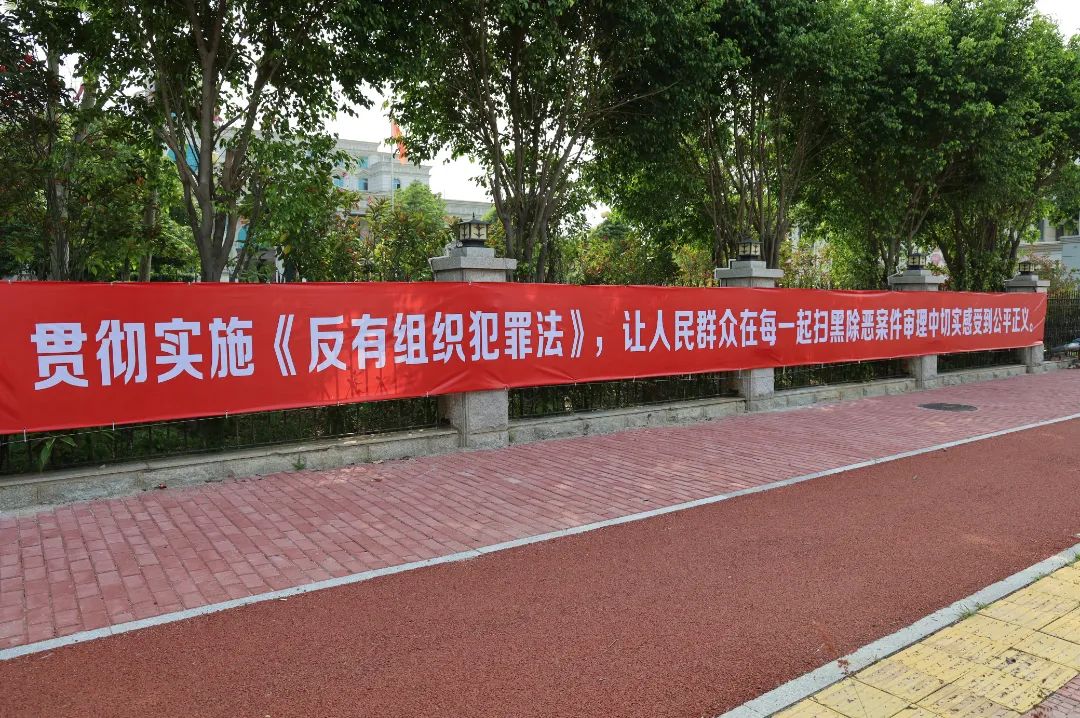 云霄法院广泛学习宣传反有组织犯罪法