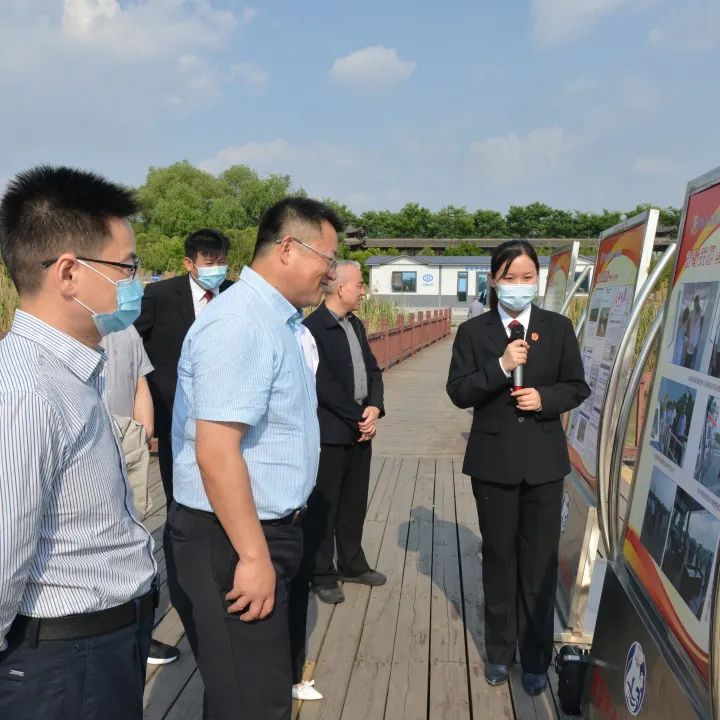 省高院督察局局长沈明磊督导检查洪泽法院司法作风工作