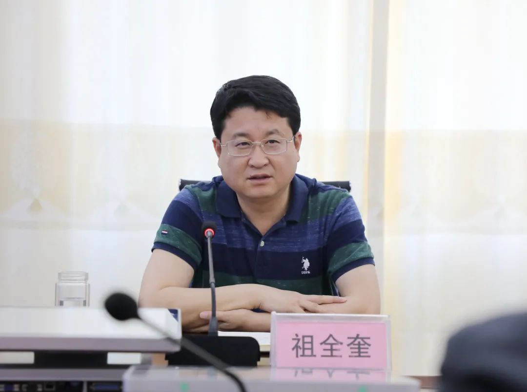 县委常委政法委书记祖全奎到夏津法院调研指导工作