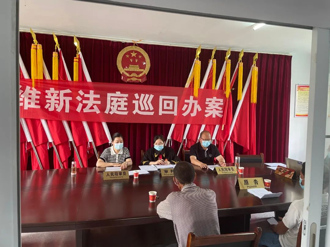 我为群众办实事巡回审判进村居温情化解离婚案