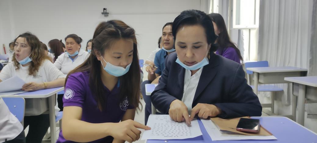 "普"从"践"来推广普通话强语增能为提高策勒中等职业学校师生学习使用