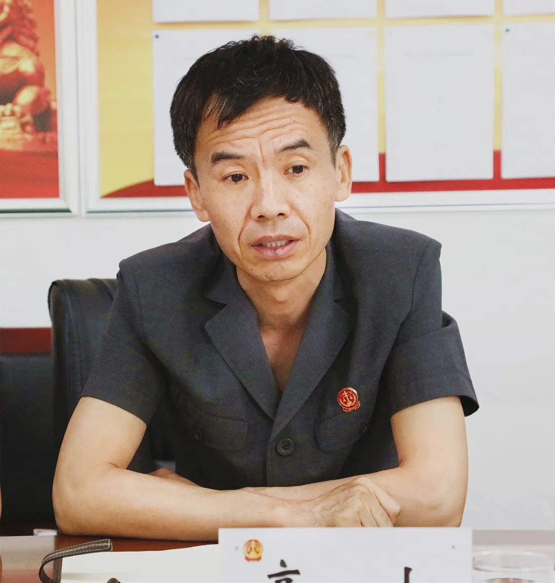 咸阳中院执行局局长刘小刚赴泾阳法院督导检查执行工作