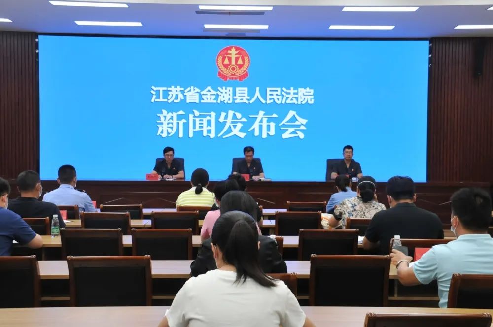 为群众办实事金湖法院召开帮助信息网络犯罪活动罪案件审理情况新闻