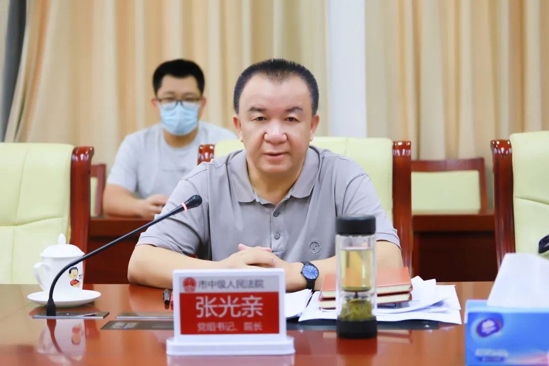 三亚中院张光亲院长一行赴城郊法院督导检查重点工作开展情况_政务