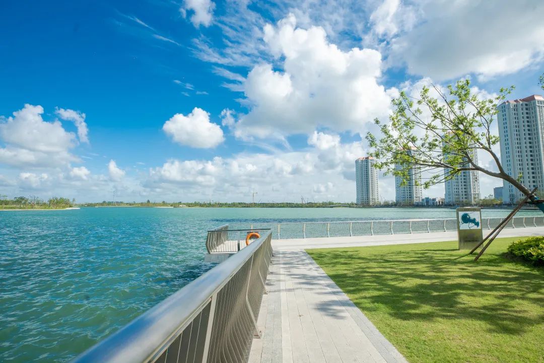 澎湃号>上海水务海洋>如今,兰香湖河面宽敞,整洁,水流畅通,护岸,栏杆