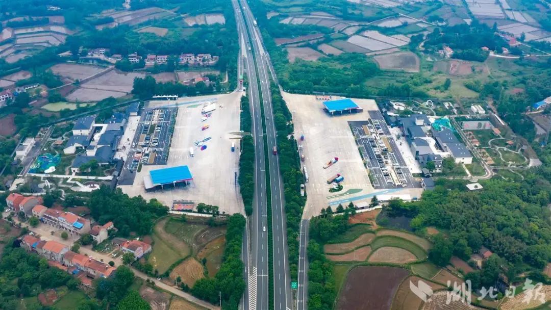 唯一上榜的高速公路服务区这也是湖北省15对全国高速公路旅游特色服务