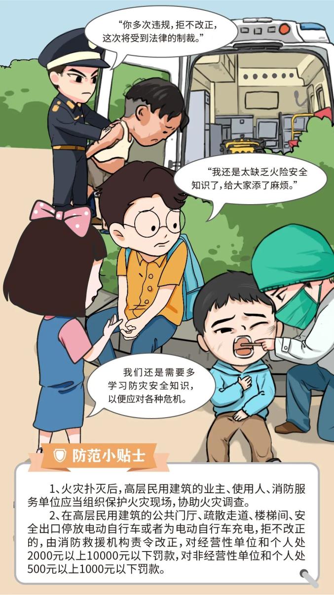 应急科普漫画生活中的这些消防安全知识你都了解吗