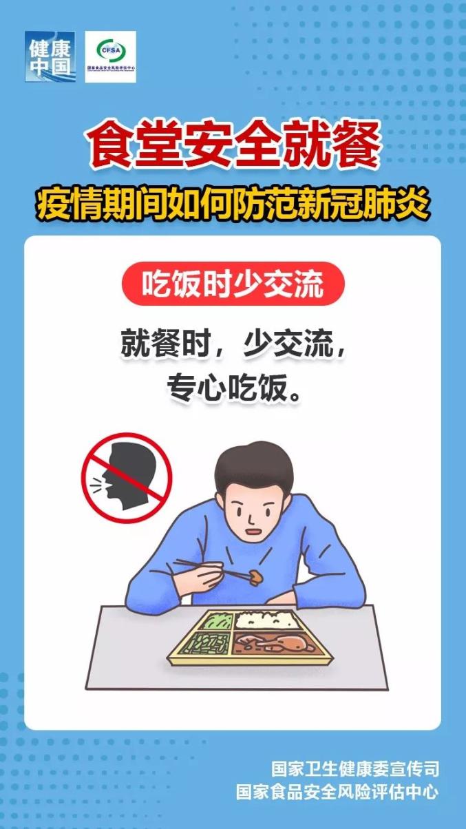 疫情期间食堂安全就餐,九条指南要记牢!