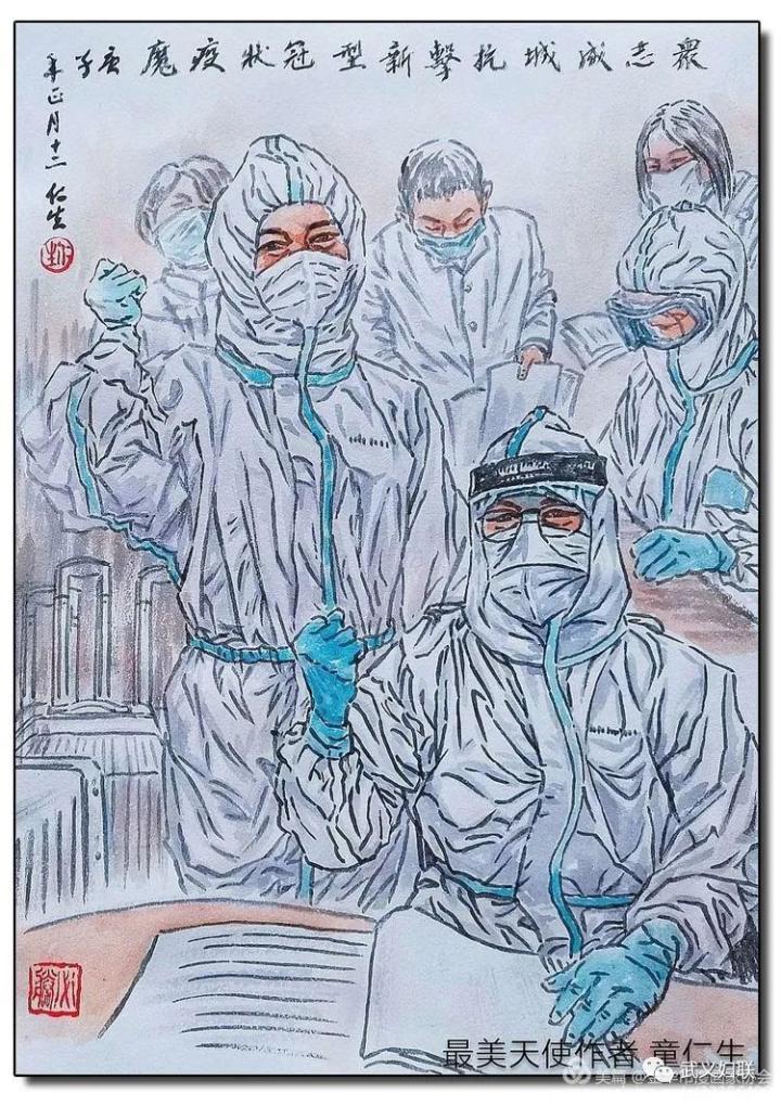 以画助力|武义漫画家用画笔讲述抗疫故事