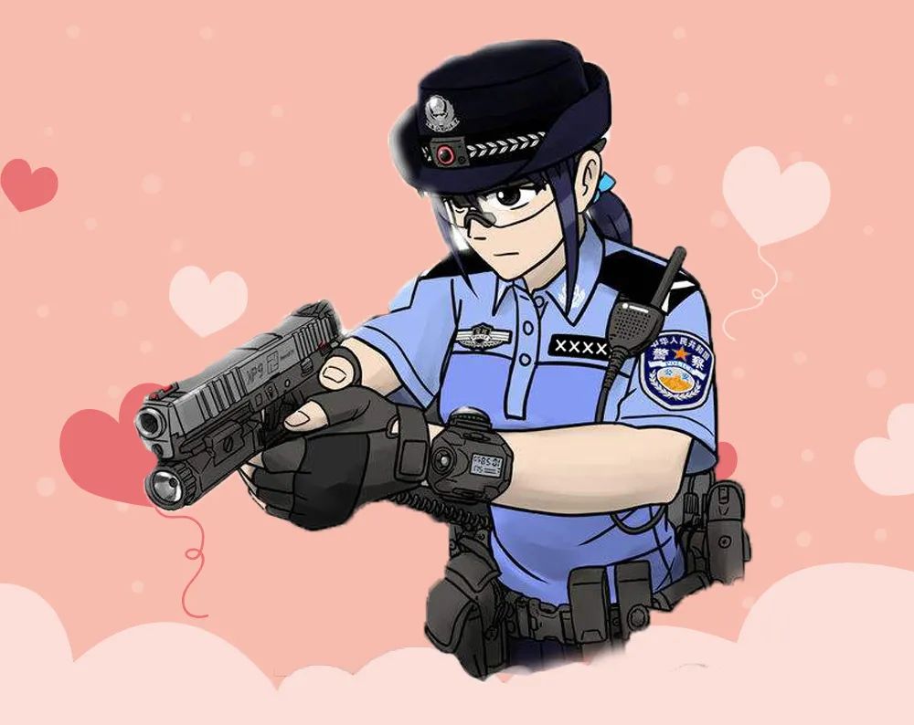 警花,在"疫"线绽放
