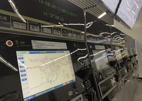 重庆轨道谢家湾站、沙坪坝站暂无法站内换乘，最快7月上线出站换乘连续计费。重庆轨道集团供图 华龙网发